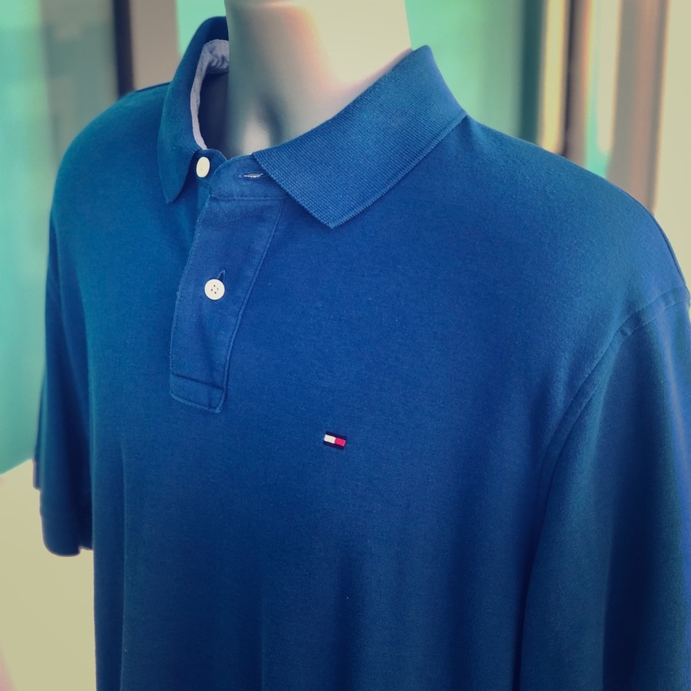 Tommy Hilfiger polo custom fit XL 🔥🔥👍👍